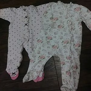 Baby girl PJs 9 months